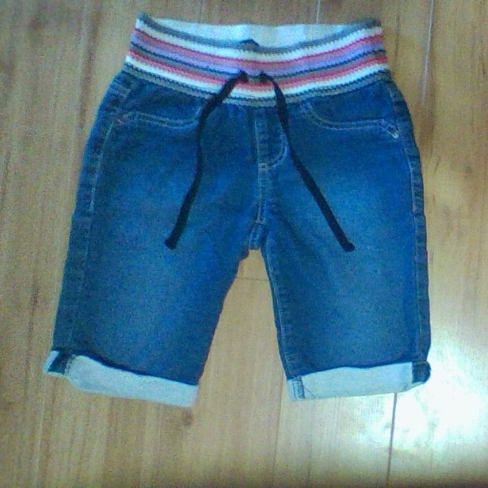 girls denim shorts